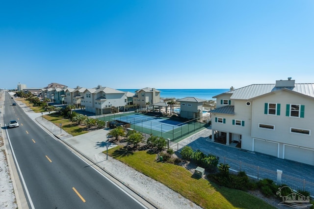 1299 Ft Pickens Rd Unit 6, Pensacola Beach, FL 32561 - view of water feature with a residential view and fence