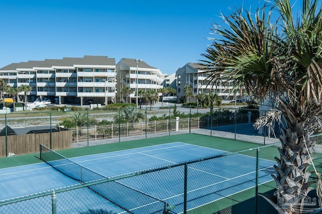 1299 Ft Pickens Rd Unit 6, Pensacola Beach, FL 32561 - view of sport court featuring community basketball court and fence