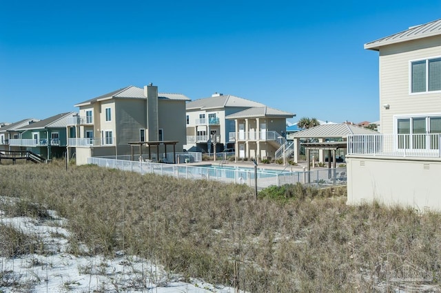 1299 Ft Pickens Rd Unit 6, Pensacola Beach, FL 32561 - pool with a residential view