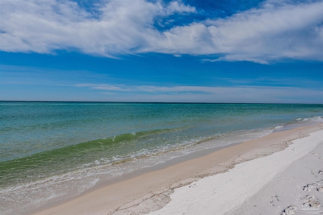 1299 Ft Pickens Rd Unit 6, Pensacola Beach, FL 32561 - water view featuring a view of the beach