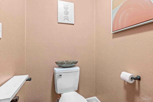 bathroom with toilet