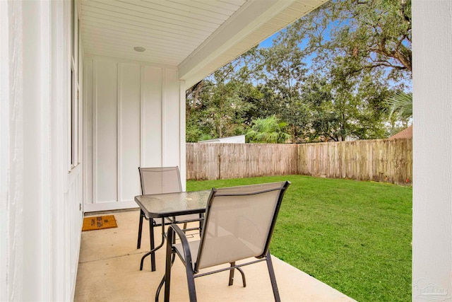 view of patio / terrace