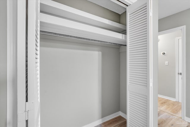 view of closet