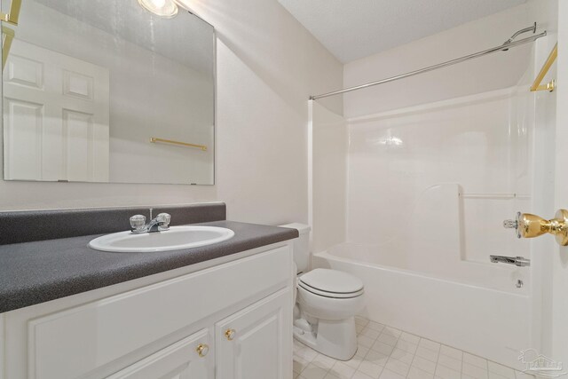 unfurnished bedroom with a textured ceiling and carpet flooring