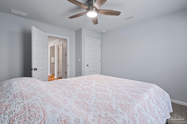 10985 Blacktail Loop, Pensacola, FL 32526 - bedroom featuring baseboards and a ceiling fan