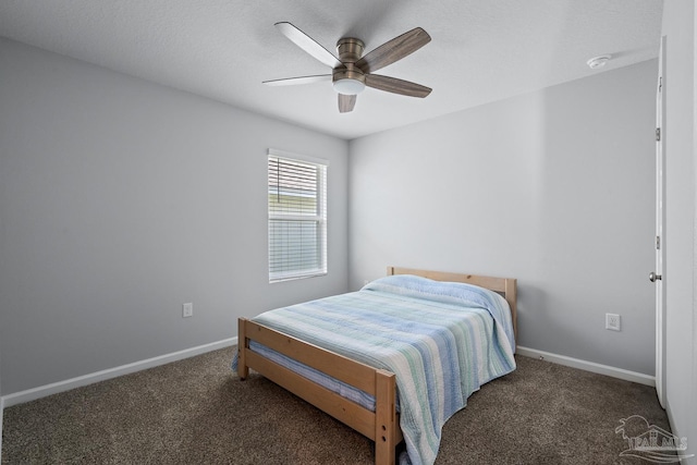 10985 Blacktail Loop, Pensacola, FL 32526 - bedroom featuring carpet flooring, baseboards, and ceiling fan