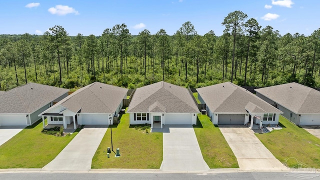 10985 Blacktail Loop, Pensacola, FL 32526 - view from above of property featuring a forest