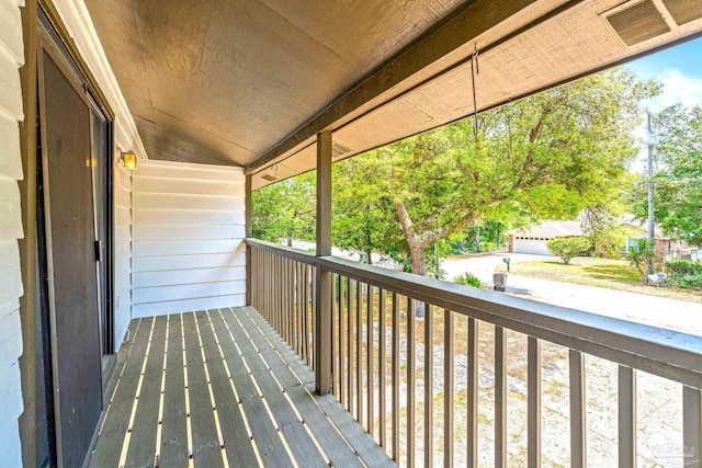 5791 Coronada Blvd Apt 2, Pensacola, FL 32507 - wooden terrace featuring visible vents