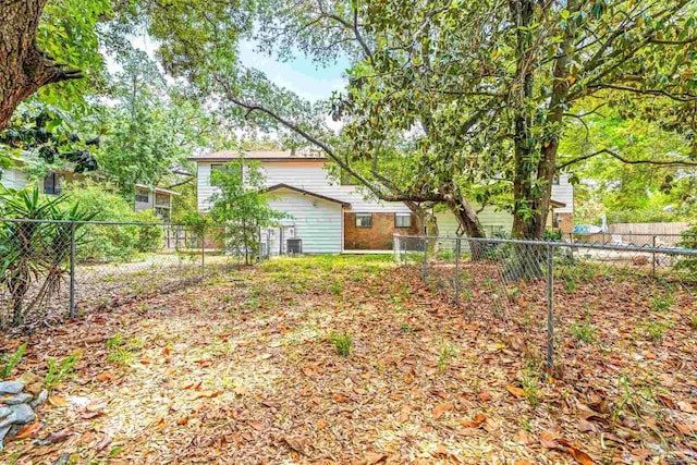 5791 Coronada Blvd Apt 2, Pensacola, FL 32507 - view of yard featuring fence
