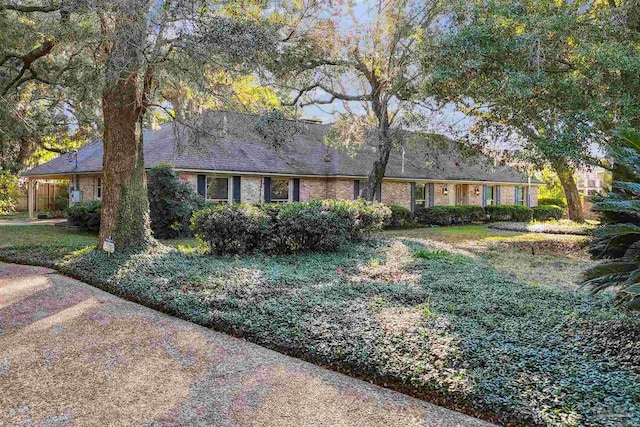 view of ranch-style home