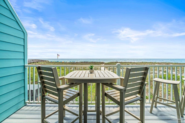 14391 Perdido Key Dr Unit D, Pensacola, FL 32507 - balcony with a water view
