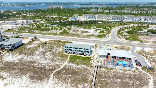 14391 Perdido Key Dr Unit D, Pensacola, FL 32507 - drone / aerial view of a nearby body of water and a pool area