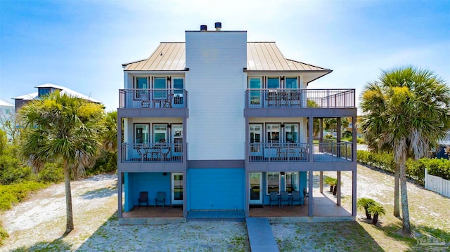 back of house featuring a patio