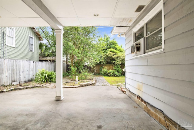 1001 E Bobe St, Pensacola, FL 32503 - view of patio / terrace featuring a fenced backyard