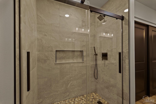 full bath featuring a stall shower