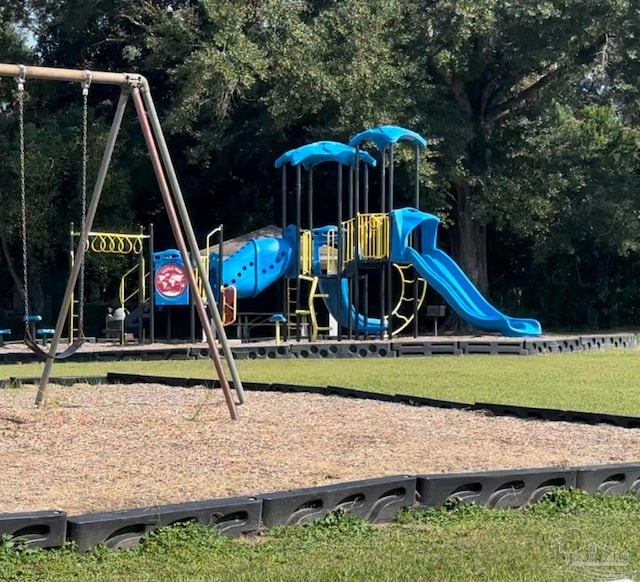 view of play area