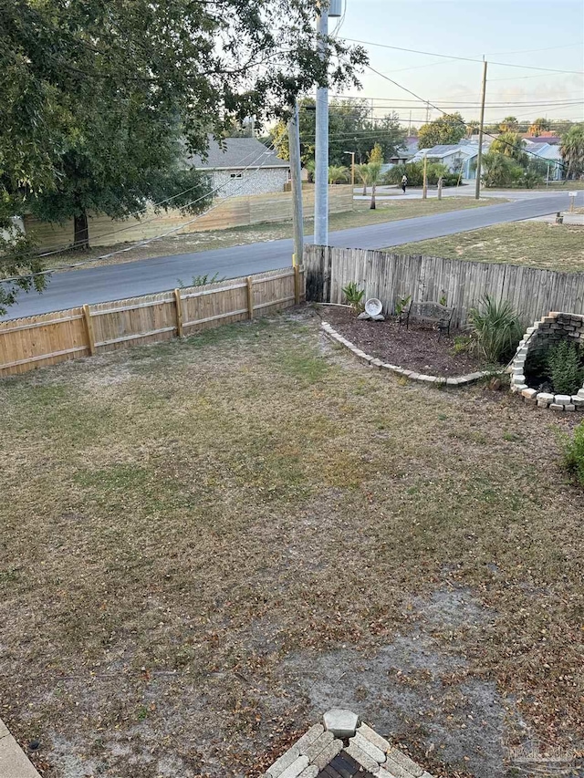 8156 Pompano St, Navarre, FL 32566 - view of yard featuring fence