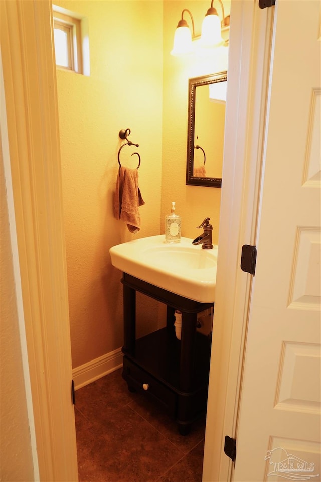 bathroom featuring tile patterned floors