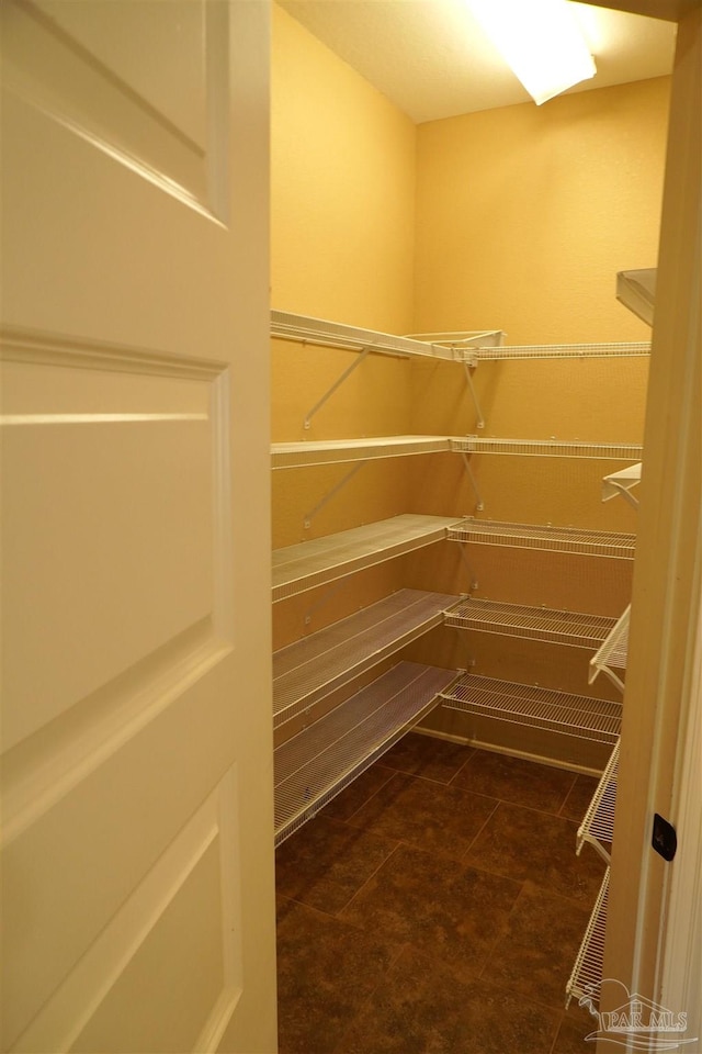 view of pantry