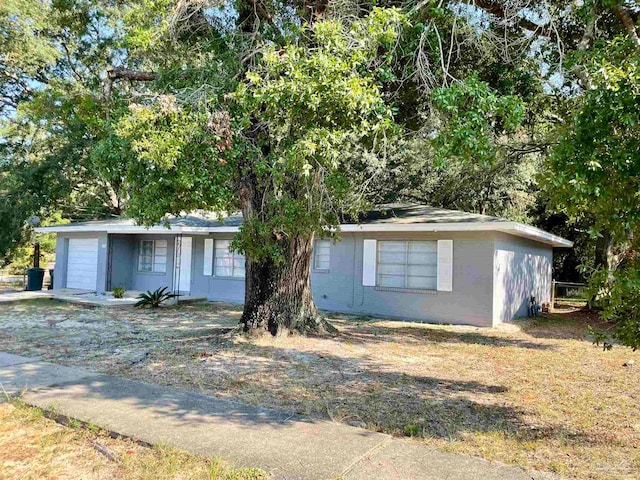 view of ranch-style home