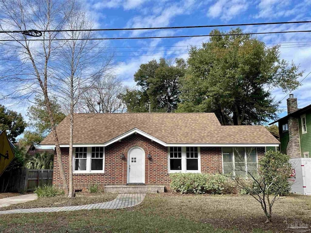 view of ranch-style house