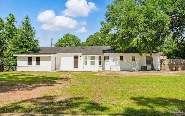 4248 Seaport Rd, Pace, FL 32571 - back of property featuring central air condition unit