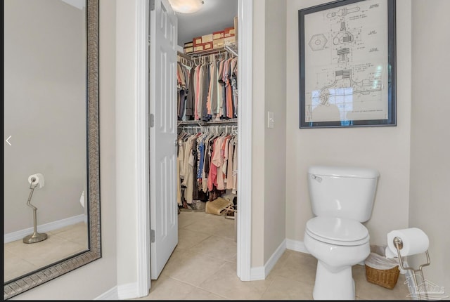 1707 Cedrus Ln, Pensacola, FL 32514 - bathroom with tile patterned floors and a spacious closet
