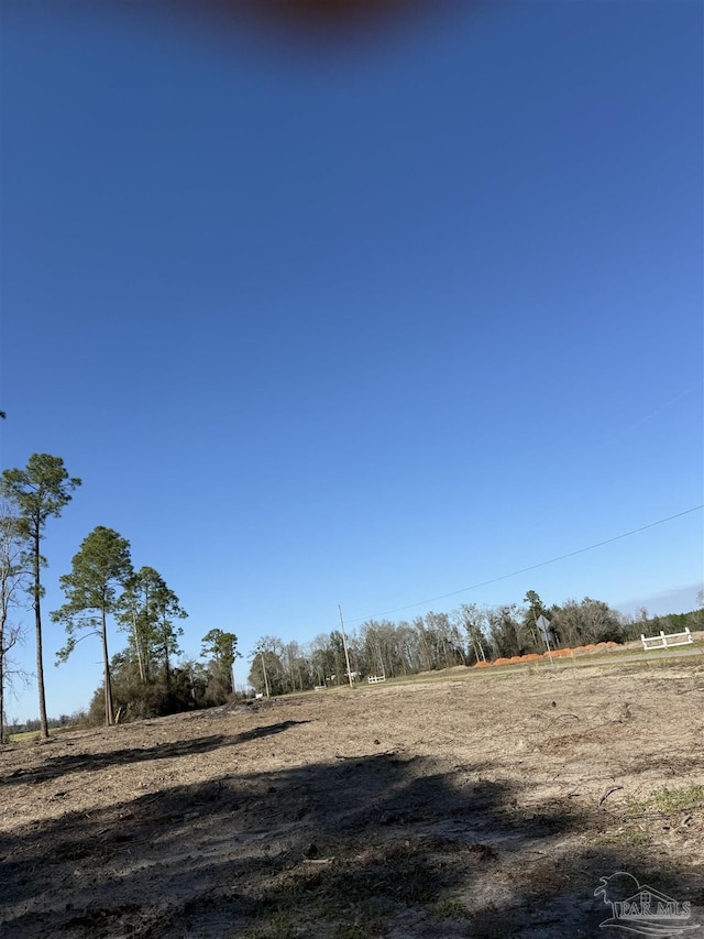 view of nature with a rural view