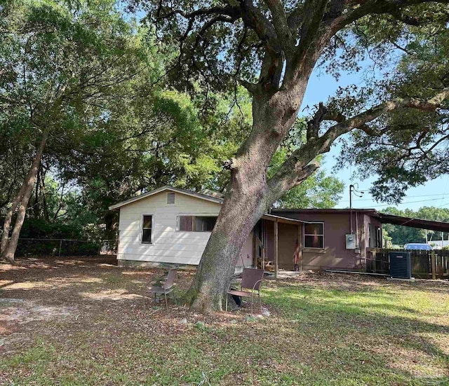 6414 Hamilton Bridge Rd, Milton, FL 32570 - view of rear view of house