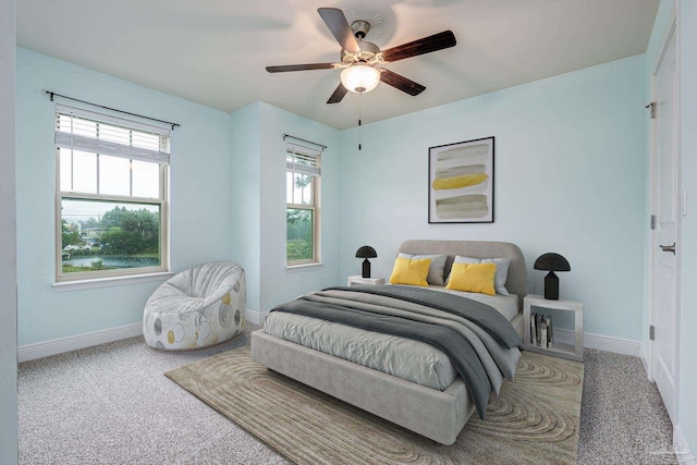 1885 Natures Way, Gulf Breeze, FL 32563 - bedroom featuring baseboards, multiple windows, and carpet