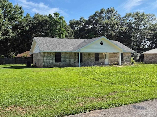 5757 Melrose Dr, Milton, FL 32570 - single story home with brick siding and covered porch
