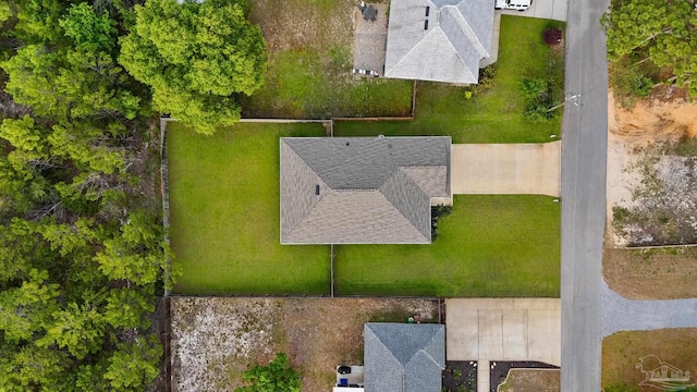 aerial view of property and surrounding area