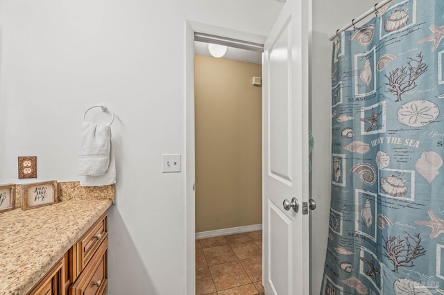 2762 Christine St, Pensacola, FL 32526 - full bath with tile patterned flooring and vanity