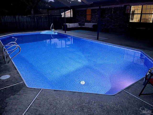 2762 Christine St, Pensacola, FL 32526 - view of swimming pool featuring a patio and outdoor lounge area