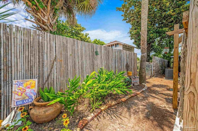 1220 E Cervantes, Pensacola, FL 32501 - fenced backyard featuring central AC
