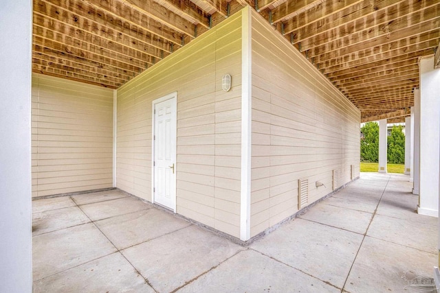 exterior space featuring a patio area