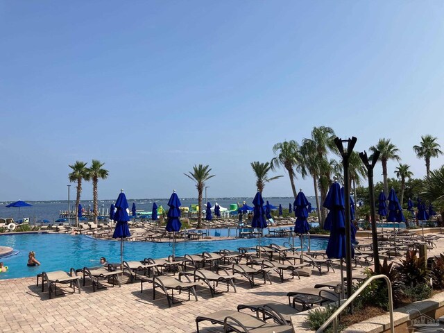 3 Portofino Dr Unit 1705, Pensacola Beach, FL 32561 - community pool with a water view
