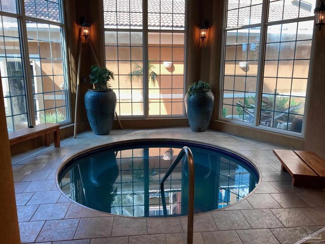 3 Portofino Dr Unit 1705, Pensacola Beach, FL 32561 - view of swimming pool featuring a hot tub