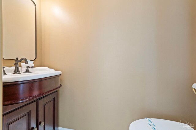1113 Via Deluna Dr, Pensacola Beach, FL 32561 - bathroom featuring vanity and toilet