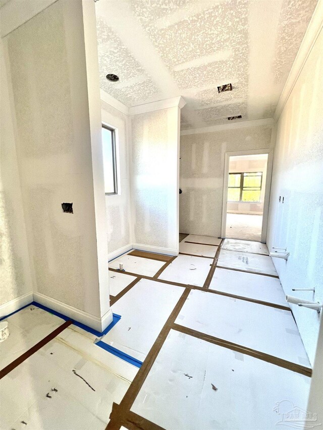 6621 Rocky Shores Rd, Milton, FL 32583 - bathroom with a textured ceiling and baseboards