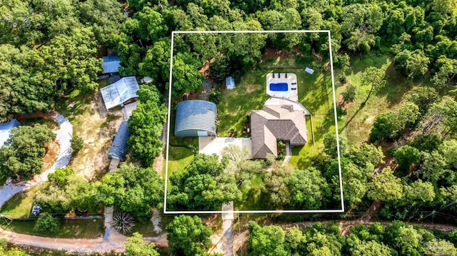 9638 Wills Ln, Lillian, AL 36549 - aerial overview of property's location featuring property parcel outlined