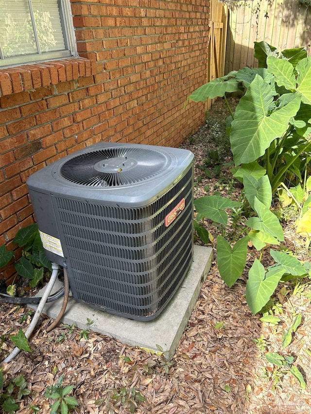 2500 Inda Ave, Pensacola, FL 32526 - exterior details with cooling unit and brick siding