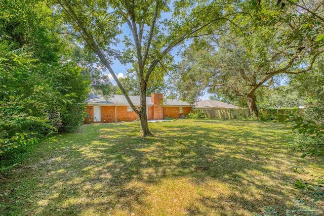 2500 Inda Ave, Pensacola, FL 32526 - view of yard with fence