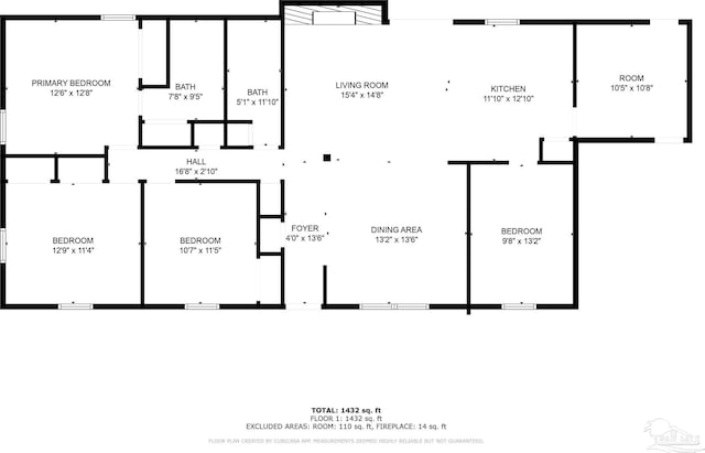 2500 Inda Ave, Pensacola, FL 32526 - view of layout