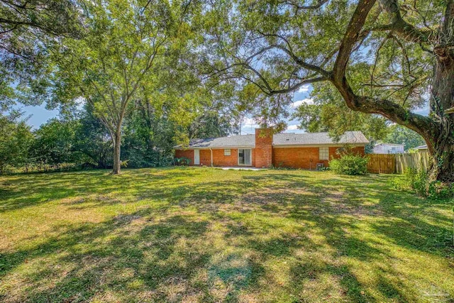 2500 Inda Ave, Pensacola, FL 32526 - view of yard featuring fence