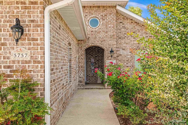 5757 Cobble Creek Dr, Pace, FL 32571 - property entrance with brick siding
