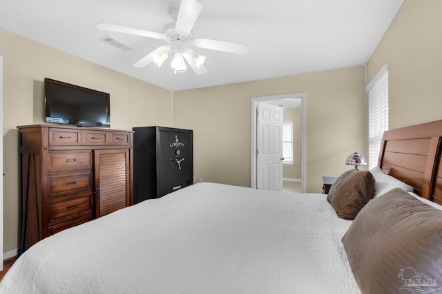 3774 Mcnemar Ct, Gulf Breeze, FL 32563 - bedroom with baseboards and ceiling fan