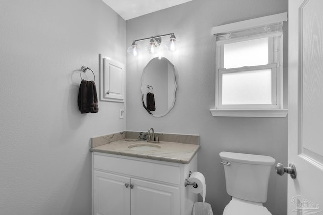 3774 Mcnemar Ct, Gulf Breeze, FL 32563 - half bathroom with vanity and toilet