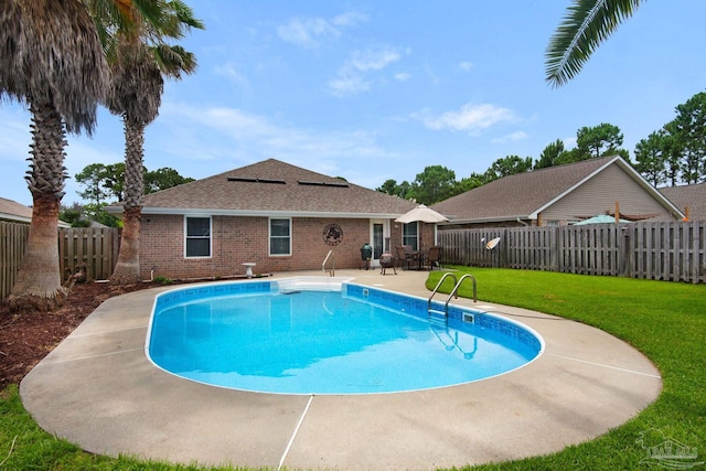 3774 Mcnemar Ct, Gulf Breeze, FL 32563 - view of pool featuring a patio and area for grilling