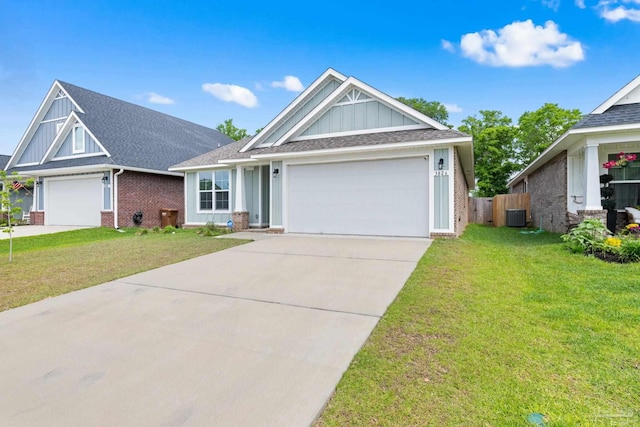 3826 Ranch Rd, Pace, FL 32571 - view of front of house featuring brick siding, board and batten siding, and a front lawn